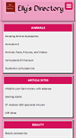 Mobile Screenshot of ellysdirectory.com